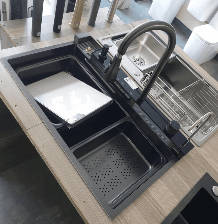 Black Multifunctional Sink