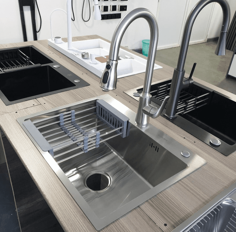 Silver SUS 304 Single Sink