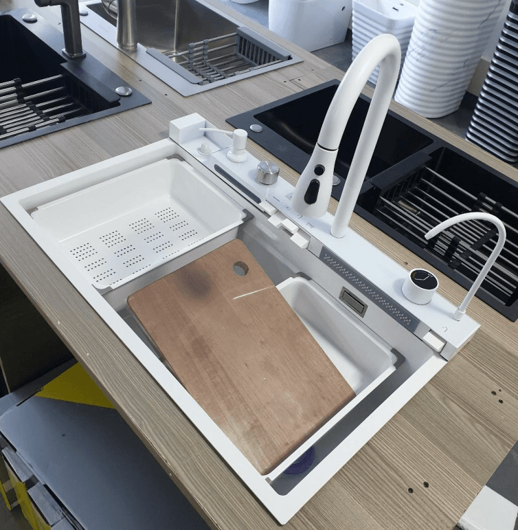 White Multifunctional Sink