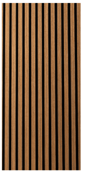 Teak Sound Proof Wall Panel